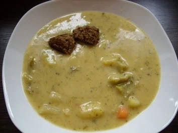 Rezept: Cremige Gemüsesuppe Cremige Gemüsesuppe - Rezept