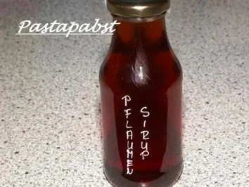 Rezept: Pflaumensirup Pflaumensirup - Rezept