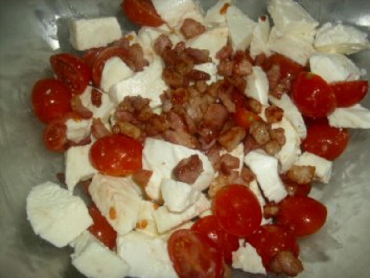 Schneller Bohnen-Mozzarella-Salat mit Speck - Rezept - Bild Nr. 9