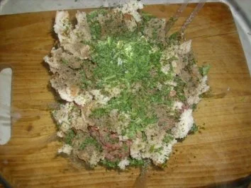 Rezept: Spätzle~Hackkäsebällchen~Frischkäsekräutersoße Bild Nr. 6 Spätzle~Hackkäsebällchen~Frischkäsekräutersoße - Rezept - Bild Nr. 6