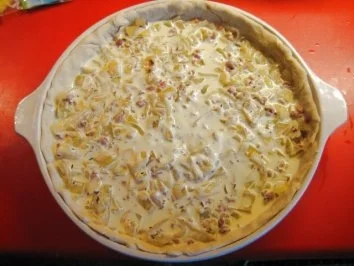 Rezept: Zwiebelkuchen Bild Nr. 9 Zwiebelkuchen - Rezept - Bild Nr. 9