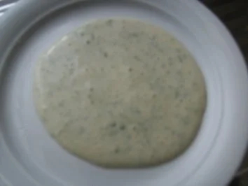 Schnittlauch -  Schaum-Soße - Rezept