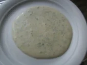 Schnittlauch -  Schaum-Soße - Rezept