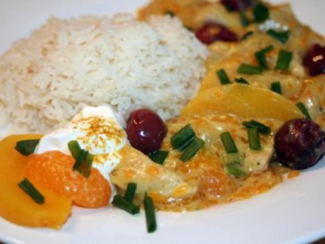 Putengeschnetzeltes in Curry-Frucht-Soße - Rezept - kochbar.de