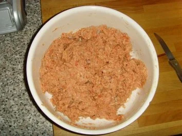 Steckrübenpürree mit Hackklops... - Rezept - Bild Nr. 3