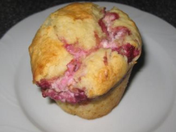 Muffins Erdbeer Ricotta - einfach - von pappnase