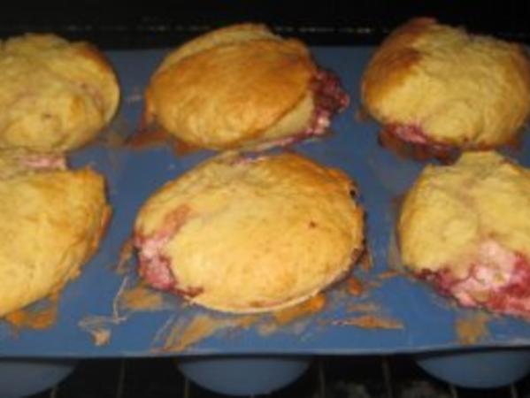 Muffins Erdbeer Ricotta - einfach - von pappnase