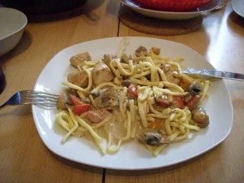 Rezept: Putengeschnetzeltes Bild Nr. 4 Putengeschnetzeltes - Rezept - Bild Nr. 4