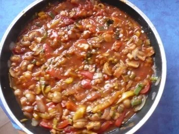 Kassler mit Gemüse  und Käse  überbacken - Rezept - Bild Nr. 9