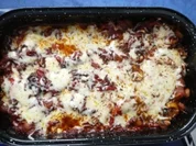 Kassler mit Gemüse  und Käse  überbacken - Rezept