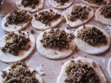 Hackfleischtaschen - orientalische Küche - Rezept - Bild Nr. 7