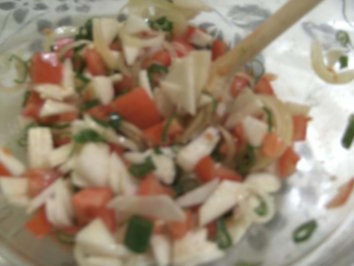 Mai-Rübchen-Tomatensalat - Rezept - Bild Nr. 4