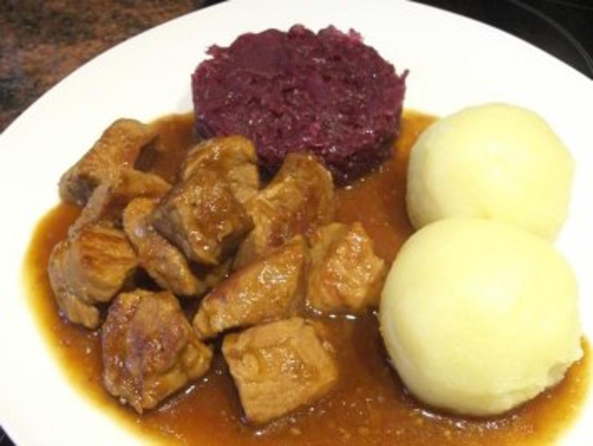 Bilder für Fleisch: GULASCHTOPF sehr pikant gewürzt - Rezept