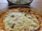 Gyrosauflauf mit griechischen Nudeln - Rezept