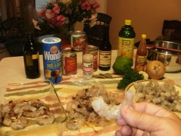 Rezept: Shrimp Creole - Kommt von Louisiana den schwarzen Sklaven - Ich koche das erst seit 3 Jahren und liebe dieses Essen Bild Nr. 2 Shrimp Creole - Kommt von Louisiana den schwarzen Sklaven - Ich koche das erst seit 3 Jahren und liebe dieses Essen - Rezept - Bild Nr. 2