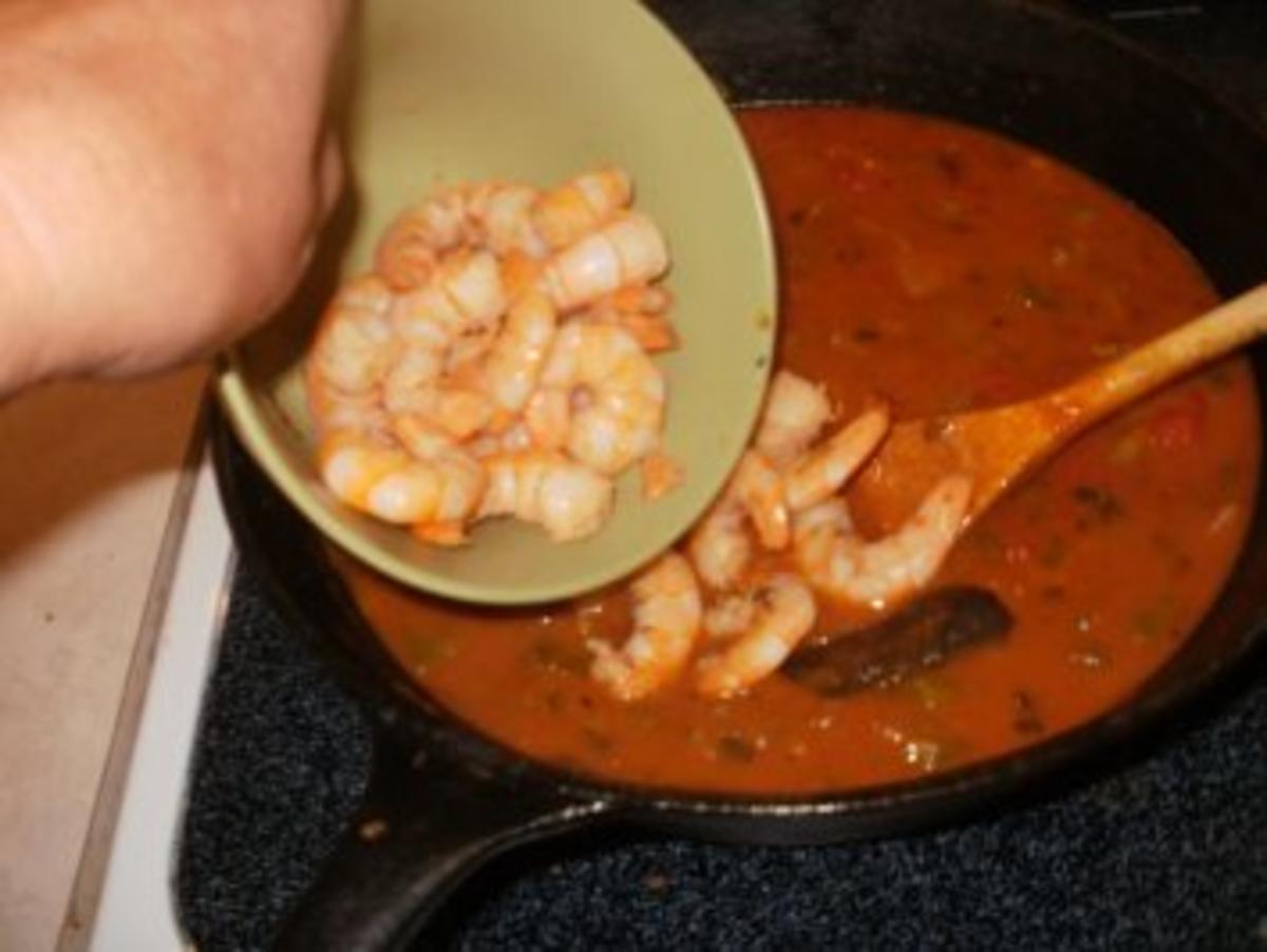 Shrimp Creole - Kommt von Louisiana den schwarzen Sklaven - Ich koche das erst seit 3 Jahren und liebe dieses Essen - Rezept - Bild Nr. 6