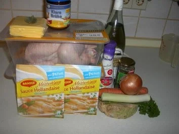 Rezept: Hühnerfrikassee Bild Nr. 2 Hühnerfrikassee - Rezept - Bild Nr. 2