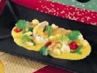 Apfel-Gemüse-Curry-Pfanne mit Truthahnstreifen - Rezept