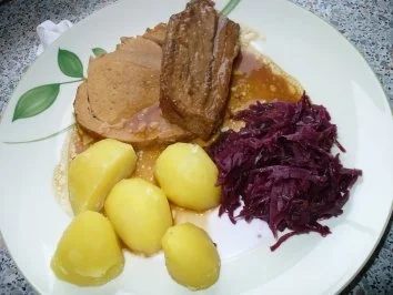 Sonntagsbraten halb Rind - halb Schwein - Rezept - Bild Nr. 11