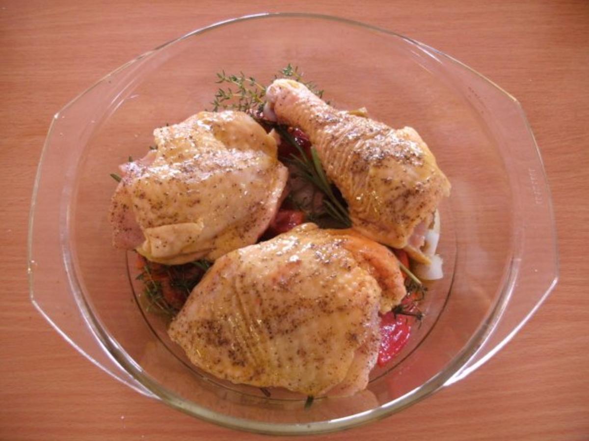 Fleisch: Hähnchen provençal - Rezept - Bild Nr. 5