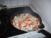 Huhn küsst Möhre - Rezept