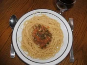 Hauptgericht: Spaghetti mit Kapern und Sardellenfilets - Rezept