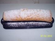 Bisquitrolle mit Mandarinensahne - Rezept