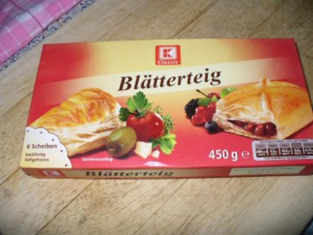 Süße Teilchen aus Blätterteig - Rezept - kochbar.de