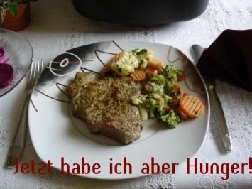 Schweinehalsgrat mariniert - Rezept