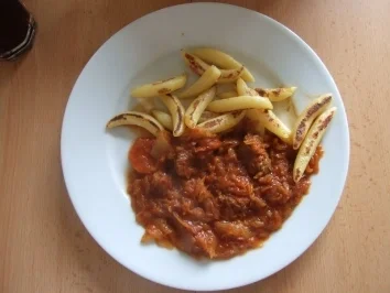 Rindfleisch mit Zwiebeln - Rezept