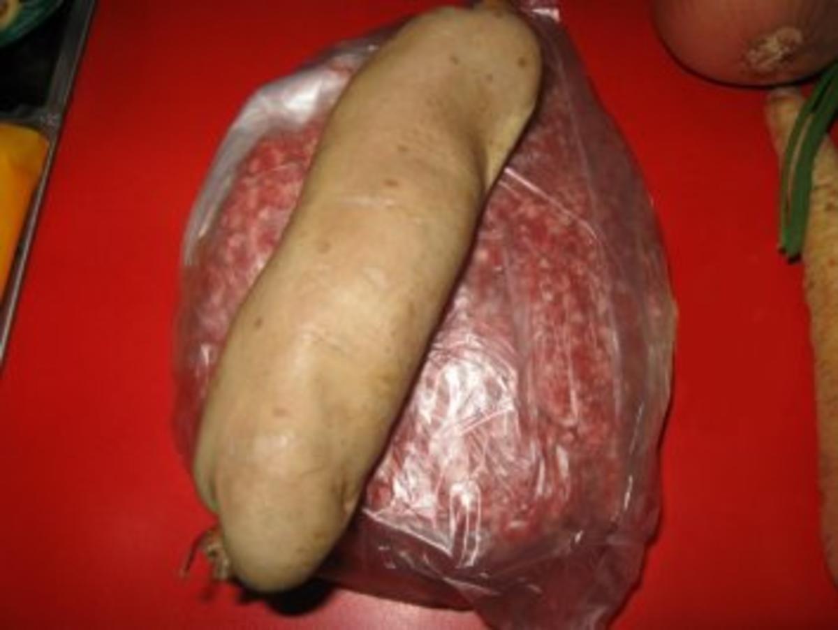 pikant gefüllte Kartoffelklöße mit (Bunte Gemüsepfanne)siehe KB - Rezept - Bild Nr. 2
