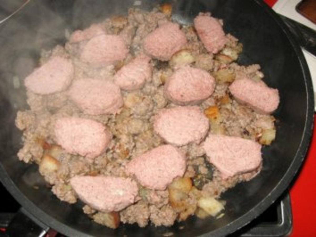 pikant gefüllte Kartoffelklöße mit (Bunte Gemüsepfanne)siehe KB - Rezept - Bild Nr. 5