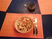 Salat: Tomaten-Eiersalat mit Emmentaler - Rezept