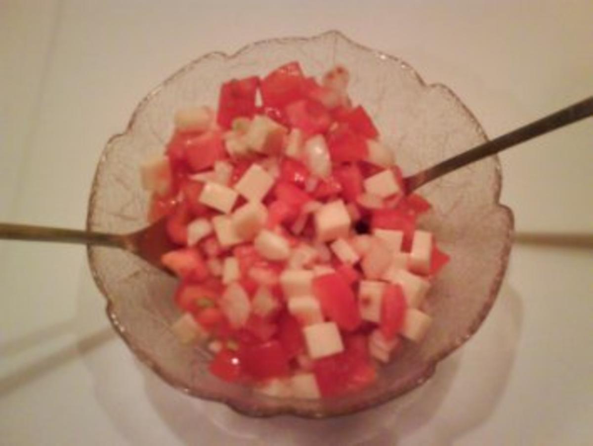 Salat: Tomaten-Eiersalat mit Emmentaler - Rezept - Bild Nr. 3