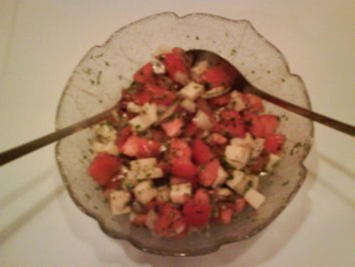 Salat: Tomaten-Eiersalat mit Emmentaler - Rezept - Bild Nr. 6
