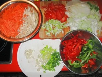 Bunte Gemüsepfanne - Rezept - Bild Nr. 3