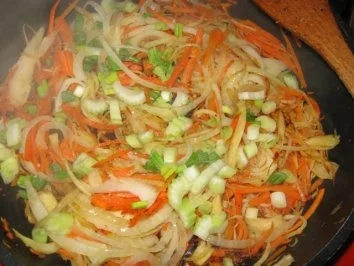 Bunte Gemüsepfanne - Rezept - Bild Nr. 4