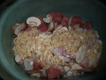 Rezept: Hauptgericht: Käsegulasch Bild Nr. 3 Hauptgericht: Käsegulasch - Rezept - Bild Nr. 3