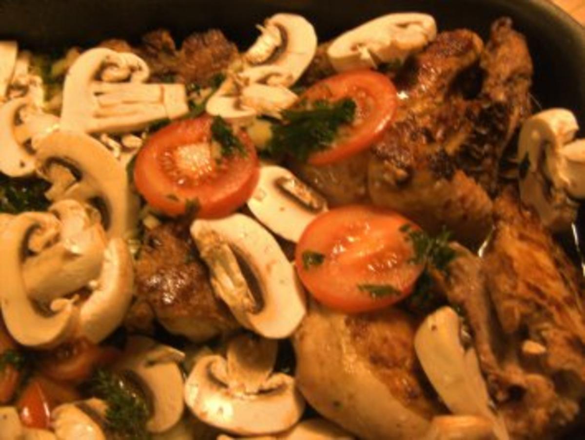 Geflügel/ Wild: Poularde auf Jägerart - Rezept - kochbar.de