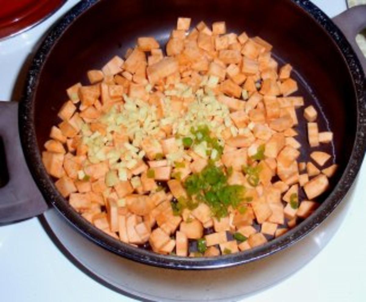 Süßkartoffel-Gemüse-Suppe - Rezept - Bild Nr. 3