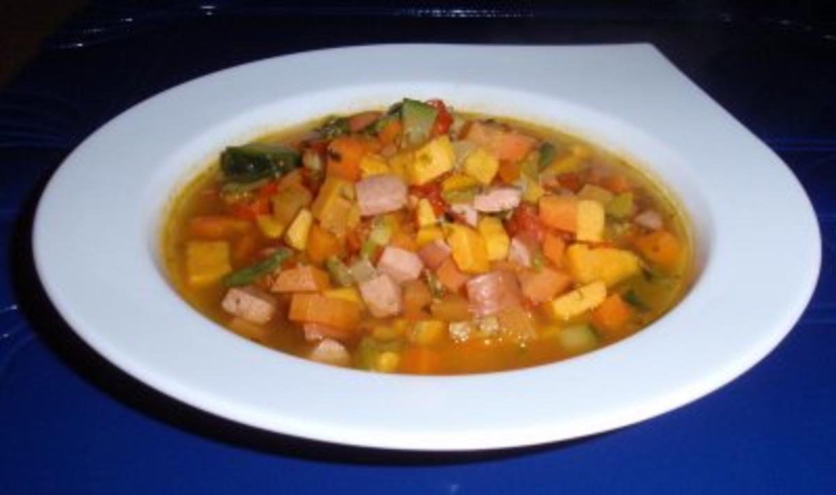 Süßkartoffel-Gemüse-Suppe - Rezept - Bild Nr. 6