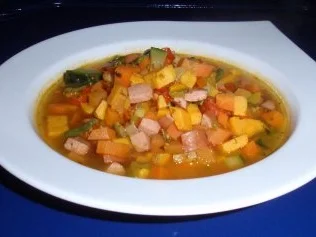 Rezept: Süßkartoffel-Gemüse-Suppe Bild Nr. 6 Süßkartoffel-Gemüse-Suppe - Rezept - Bild Nr. 6