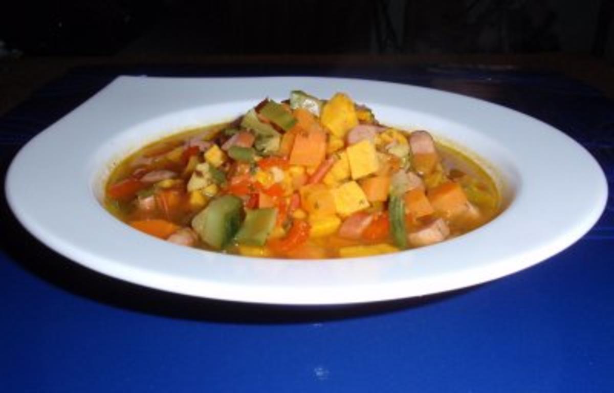 Süßkartoffel-Gemüse-Suppe - Rezept - Bild Nr. 7