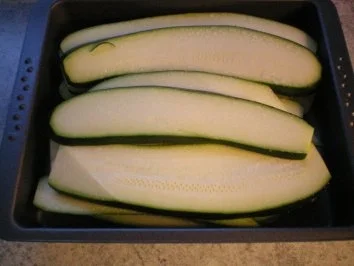 Gebackene Zucchini - Rezept