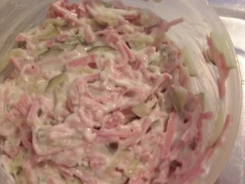 Rezept: Kochschinken-Salat Kochschinken-Salat - Rezept