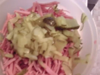 Rezept: Kochschinken-Salat Bild Nr. 3 Kochschinken-Salat - Rezept - Bild Nr. 3