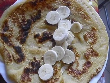 Rezept: Eierkuchen mit Füllung und Eis Bild Nr. 2 Eierkuchen mit Füllung und Eis - Rezept - Bild Nr. 2