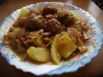 Eine einfache Variante zur Kohlrolade - Rezept