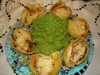 gefüllte Lumaconi - Rezept