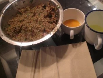 Rezept: Herzhafter Strudel mit Hackfleisch und Linsen Bild Nr. 2 Herzhafter Strudel mit Hackfleisch und Linsen - Rezept - Bild Nr. 2